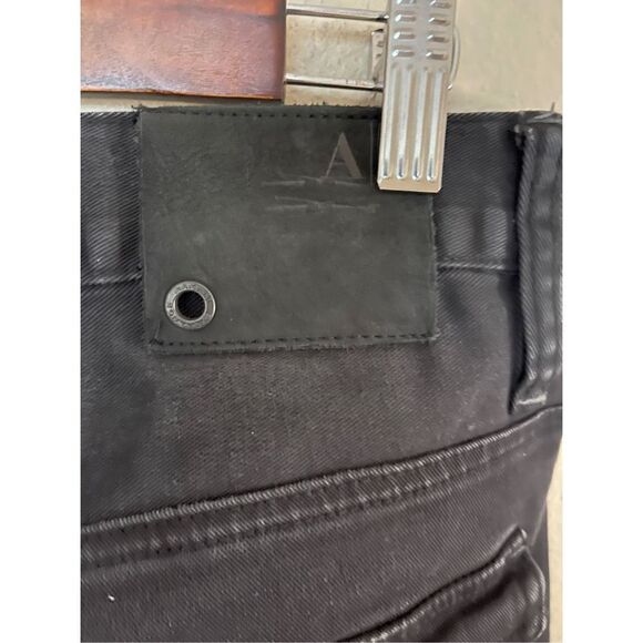 Armani Exchange Mens Cargo Pants Jeans Size 33 Black - Picture 4 of 8